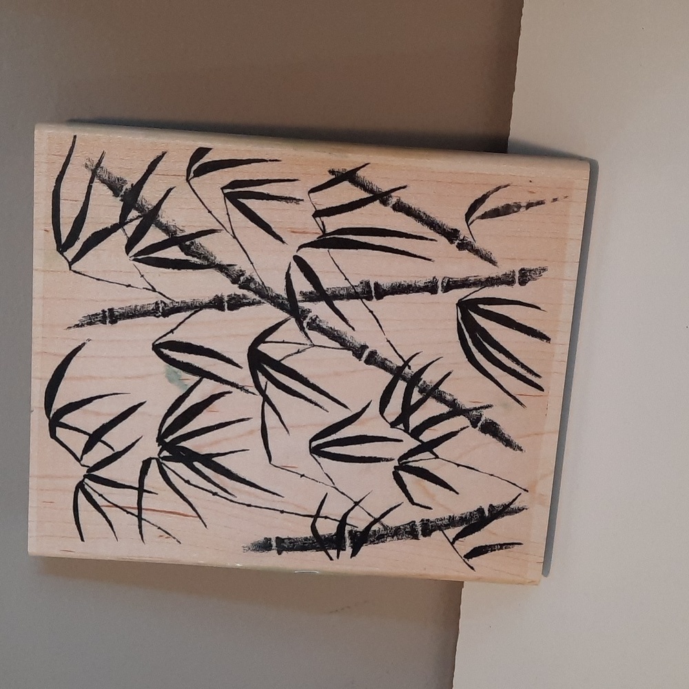 Bamboo II Stampin Up rubber stamp